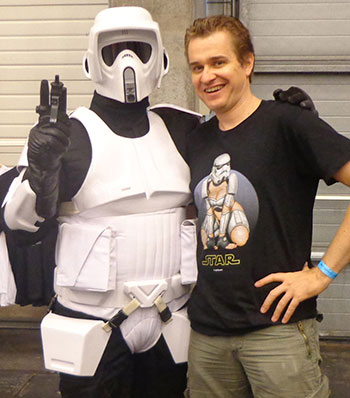 foto van illustrator Gerben den Heeten